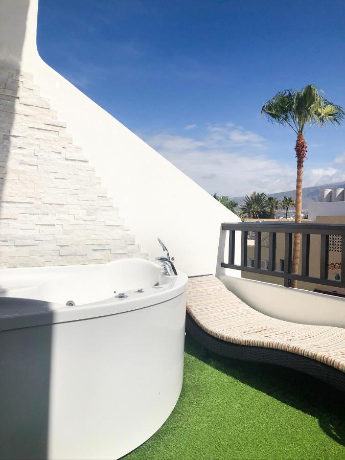 Lux&2Jacuzzi. New! Golden Mile Las Americas, Parque Santiago 2. Pool Heated Sea Water 2 Bdr プラヤ・デ・ラス・アメリカス エクステリア 写真